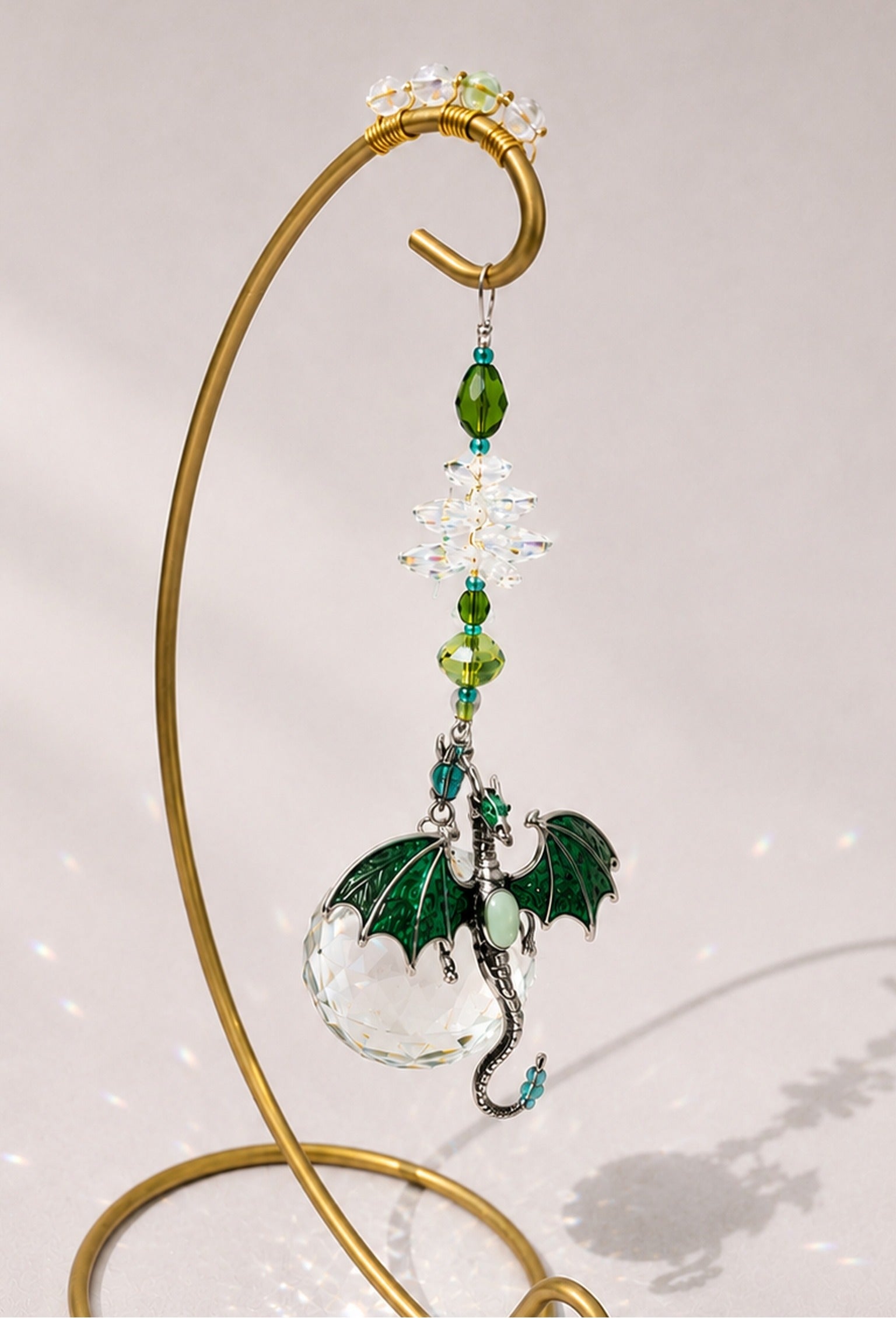 Glow in the Dark Dragon Desktop Suncatcher