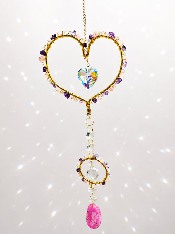 Je t'aime (I love you) Suncatcher