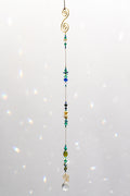 Swirl and Sea Inspired Long Drop Suncatcher