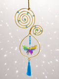 The Butterfly Effect- Handmade Crystal Butterfly Suncatcher