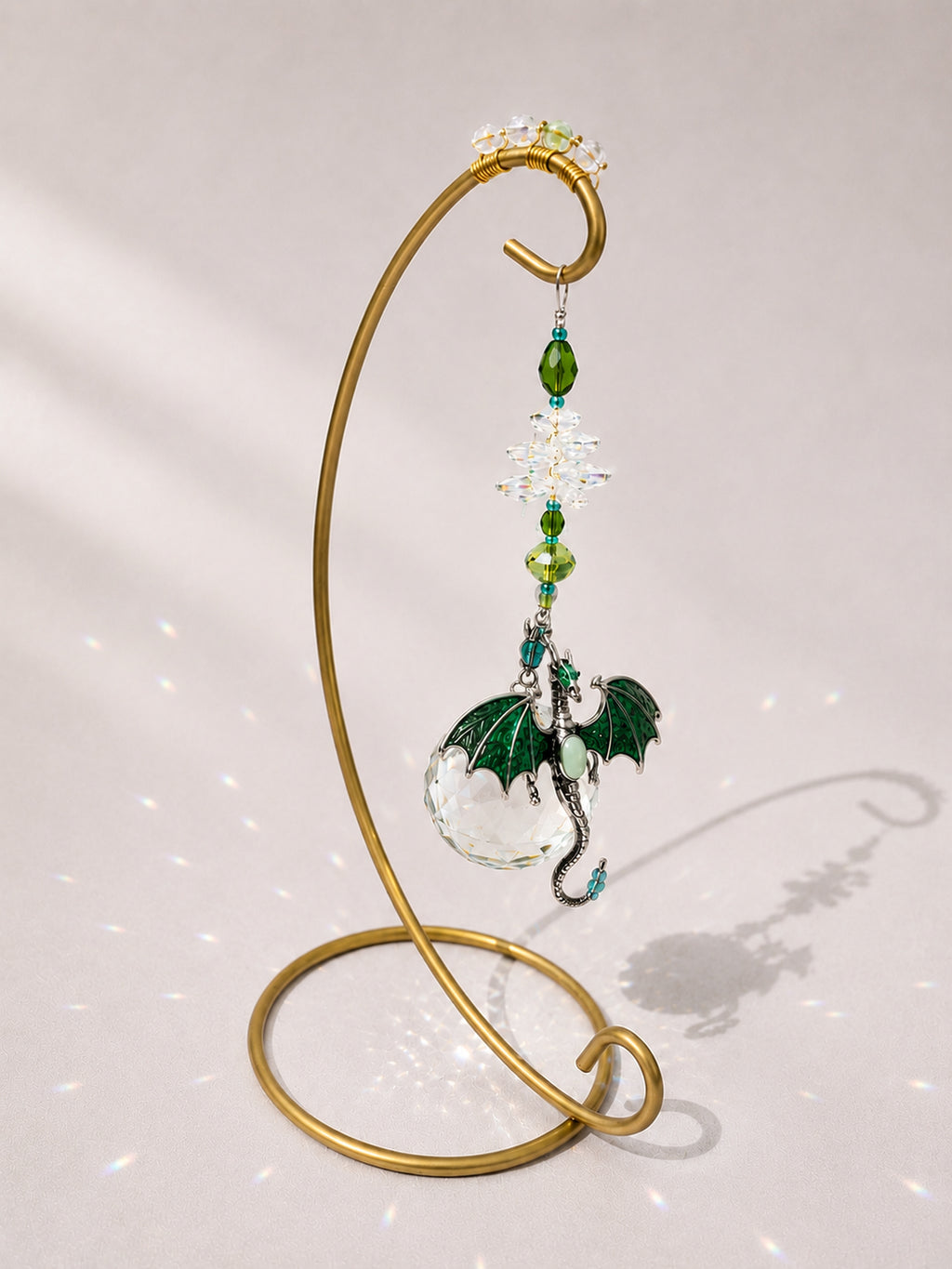 Glow in the Dark Dragon Desktop Suncatcher