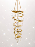 Sparkles Galore Spiral Hand Crafted Suncatcher